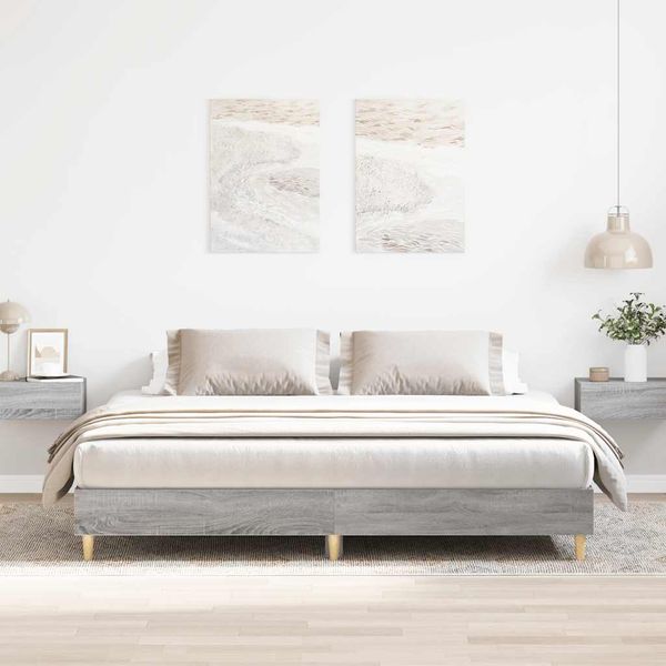 vidaXL Posteľný rám bez matraca 160x200 cm kompozitné drevo