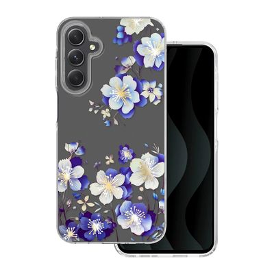 Puzdro IMD s potlačou pre Samsung Galaxy A25 5G (global) floral