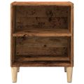 vidaXL Nočná skrinka Old Wood 40x30x50 cm Engineered Wood