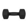 Činky REBEL ACTIVE RBA-2330-9 liatinové neoprénové HEX 2x9kg