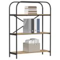 vidaXL Regál na knihy 3 úrovní 80 x 30 x 109 cm Kompozitné drevo