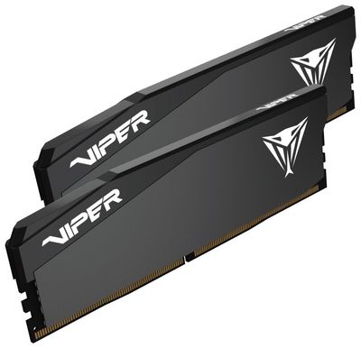 PATRIOT VIPER Elite 5 Ultra 64GB DDR5 6400MT/s / DIMM / CL36 / XMP 3.0 / 1,4V / Kit 2x 32GB Pamet DDR5, 64 GB kit (2× 32 GB), 6400 MT/s, CL36, XMP 3.0, EXPO, On-Die ECC, cerný heatshield