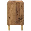 vidaXL Mačka Dom Staré drevo 51 x 30 x 52 cm Kompozitné drevo