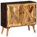 vidaXL Komoda masívne mangovníkové drevo 85x30x75 cm