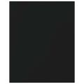 vidaXL Prídavné police 8 ks, čierne 40x50x1,5 cm, kompozitné drevo