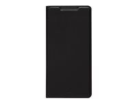 Puzdro s klopou pre mobilný telefón - polyuretán (PU), plast - čierna - pre Google Pixel 7 Pro