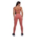 Dámske legíny FIT Salmon - GymBeam, veľkosť L, veľkosť oblečenia L
