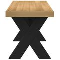 vidaXL Jedálenská lavička NOAIN 120 x 41 x 45 cm Masívna borovica