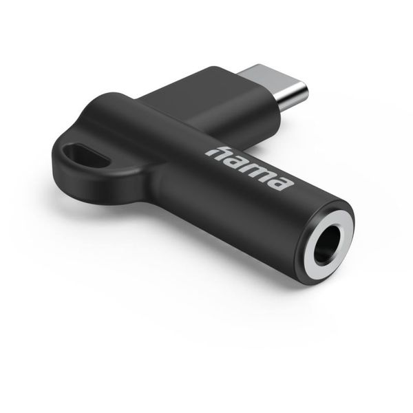 HAMA Audio adaptér, USB-C samec/Jack 3.5mm samica