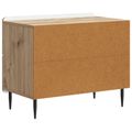 vidaXL Nočný stolík Dub artisan 62 x 34,5 x 49,5 cm Kompozitné drevo