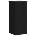 vidaXL Stojan na rastliny 2 ks Čierny dub 30 x 30 x 70 cm