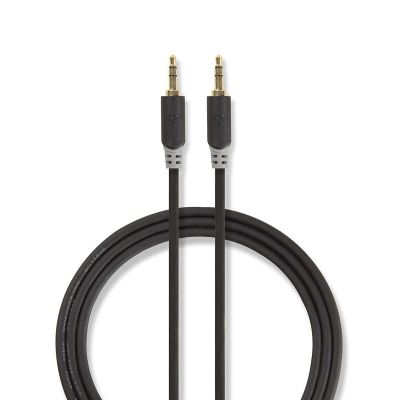 Kábel Jack 3,5mm konektor/2x Jack 3,5mm konektor 0,5m NEDIS CABW22000AT05