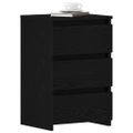 vidaXL Nočný stolík 2 ks Čierny dub 40 x 35 x 62,5 cm Kompozitné drevo