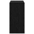 vidaXL Servírovacia skriňa Čierny dub 68,5 x 32 x 67 cm