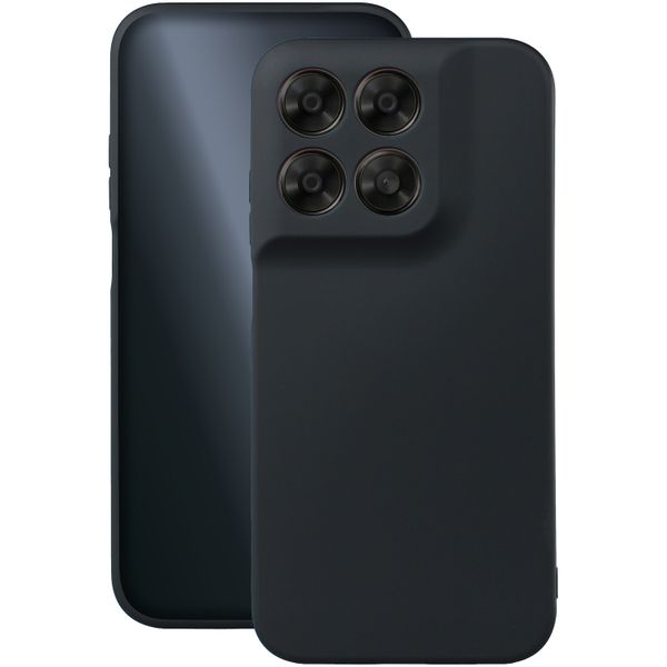 Silikónové puzdro na Motorola Moto G67 5G / G77 5G čierna