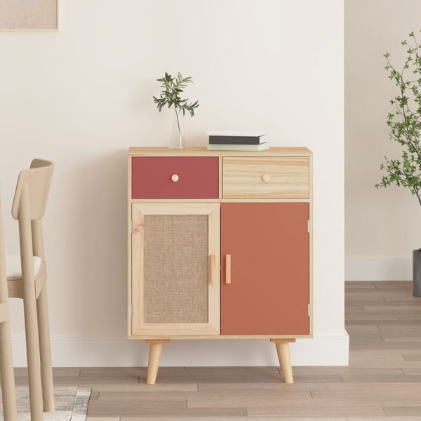 vidaXL Komoda so zásuvkami 60x30x75,5 cm kompozitné drevo