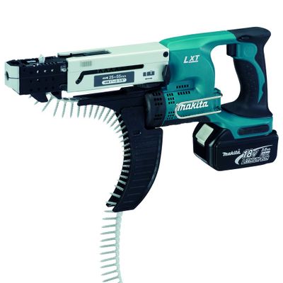 Makita Aku šroubovák so zásobníkom 25-55mm, Li-ion LXT 18V/3,0Ah