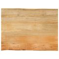 vidaXL Stolová doska 70x60x3,8 cm živý okraj masívne mango