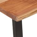 vidaXL Konferenčný stolík 110x55x40 cm, akáciový masív