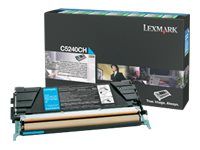 Vysoká výťažnosť – azúrová – originálna – kazeta s farbivom – pre Lexmark C524, C524dn, C524dtn, C524n, C524tn, C532dn, C532n, C534dn, C534dtn, C534n