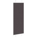 vidaXL plisovaná roleta čierna 80x200 cm Šírka látky 79,4 cm