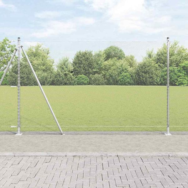 vidaXL Hexagonálne oplotenie s betónovým podstavcom 25 x 1,6 m