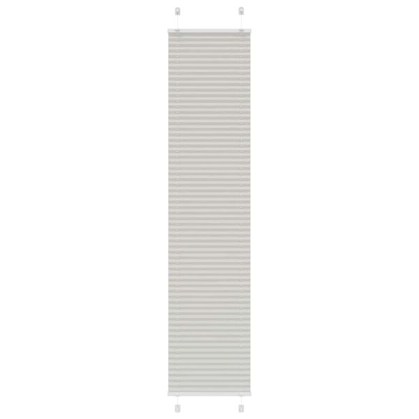 vidaXL plisovaná roleta svetlosivá 40x200 cm šírka látky 39,4 cm