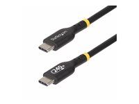 USB kabel - USB-C (M) do USB-C (M) - USB 2.0 - 48 V - 5 A - 2 m - technologie Extended Power Range (EPR), napájení USB (240 W), podpora napájení Power Delivery 3.1 - černá