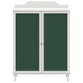 vidaXL Kreatívne úložisko pre deti ROROS Biela 80 x 40 x 110 cm