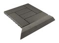 Prechodová lišta G21 Incana pro WPC dlaždice, 38,5 x 7,5 cm rohová (ľavá)