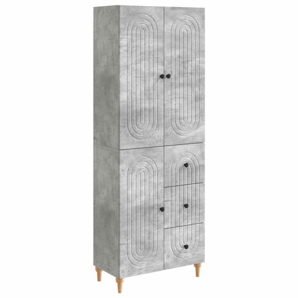 vidaXL Sada skríň 2 pcs 66 x 34,5 x 90 cm Kompozitné drevo