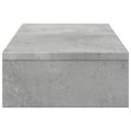 vidaXL Stojan na monitor betónovosivý 60x24x10,5 cm kompozitné drevo