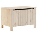 vidaXL Úložný box s vekom RANA 80x49x54 cm borovicový masív