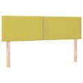 vidaXL Boxspring posteľ s matracom zelená 140x190 cm látka