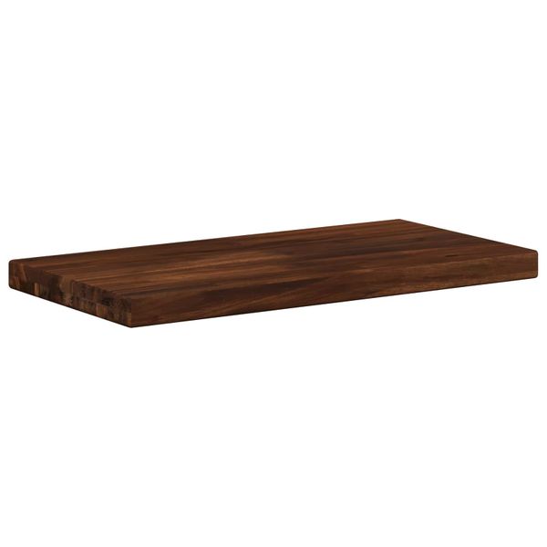 vidaXL Obdĺžnikový stôl 90 x 50 x 3,5 cm Obdĺžnikový Tmavohnedá