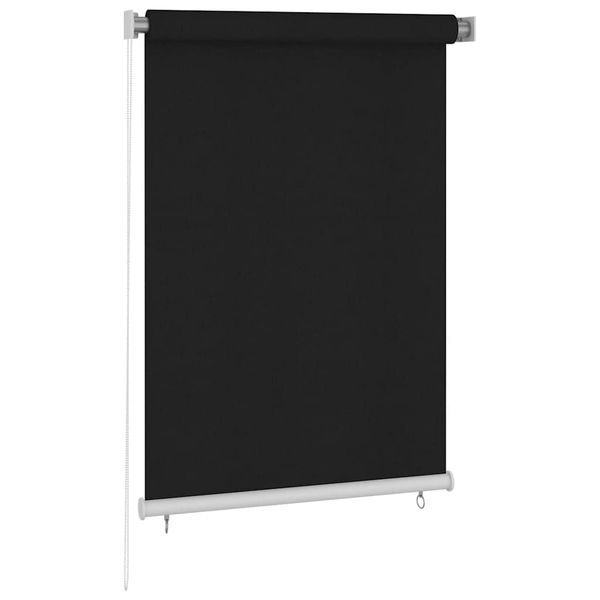 vidaXL Vonkajšia zatemňovacia roleta 100x140 cm čierna