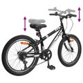 vidaXL Horský Bicykel 20 Palcov 6-Rýchlosť pre deti vo veku 5-8 rokov