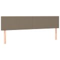 vidaXL Posteľný rám boxspring s matracom sivohned 180x200 cm látka