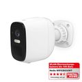 Kamera IP vonkajšia nabíjacia NEDIS WIFICBO32WT | Wi-Fi | 4MP | IP66