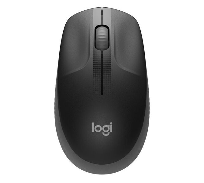 Logitech M190/Kancelárska/Optická/1 000 DPI/Bezdrôtová USB/Čierna