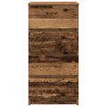 vidaXL Komoda staré drevo 37,5x35x76 cm kompozitné drevo