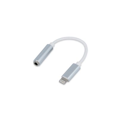 Setty adaptér Lightning - audio jack 3,5mm biely