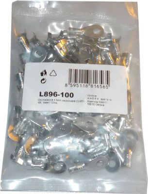 Oko kabelové 4,5 mm neizolované (DJ431-4B), balenie 100 ks
