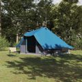 vidaXL Tipi stan 8-miestny Modrá taft