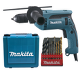 Makita Příklepová vrtačka s kufrem,rychlosklíčidlo 1,5-13mm,680W