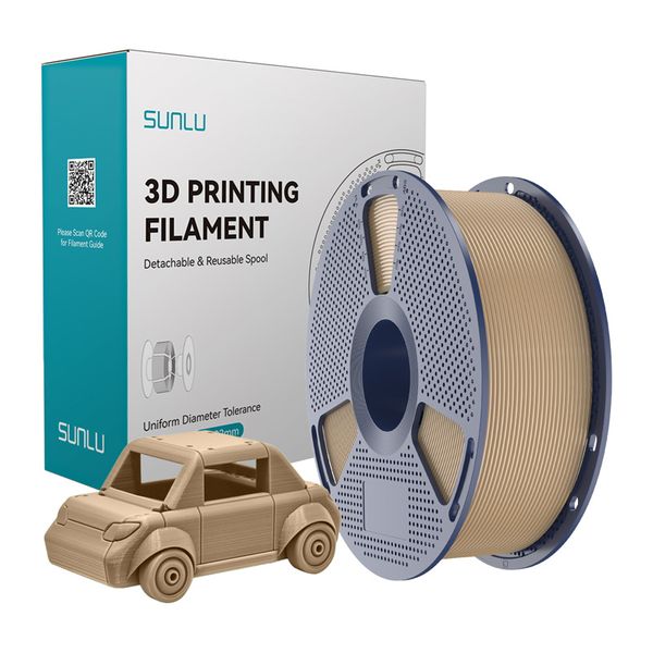 PETG vlákno Sunlu (dub)