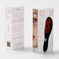 Marielle head massage brush with steam and light function MSMPS black