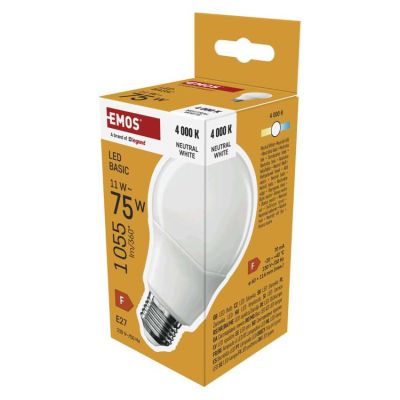 LED žiarovka Basic A60 / E27 / 11W (75 W) / 1055 lm / Neutrálna biela