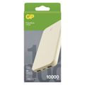 Power bank GP B+ Series, 10 000 mAh, 15 W, béžová