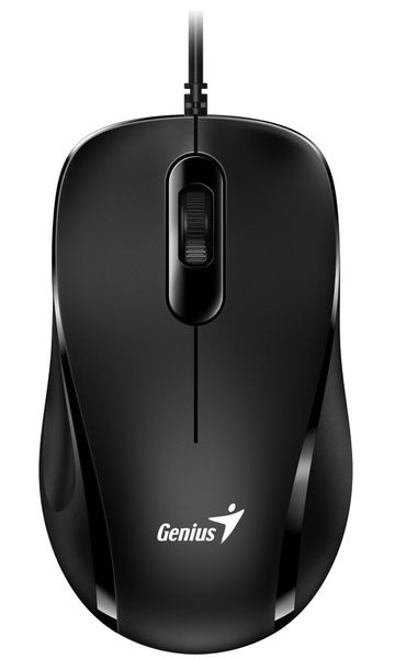 GENIUS DX-101/ drátová/ 1200 dpi/ USB/ černá Myš, drátová, optická, 1200DPI, 3 tlacítka, USB, cerná